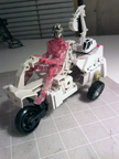 The White Bike: Gobots Power Suit Kitbash