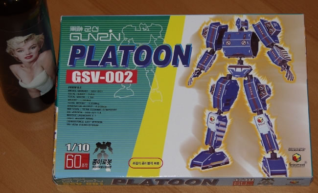 Platoon GSV-001 Styrafoam Robot
