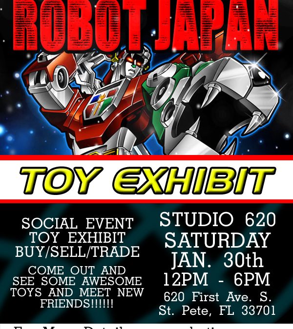 Robot Japan Art and Social Event, January 25th 2016!
