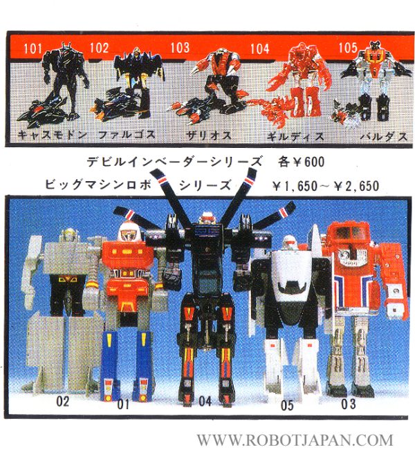 Machine-Robo Catalog 1985