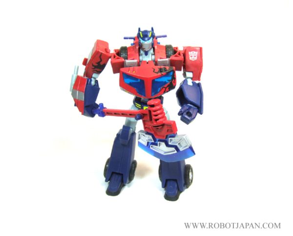 Battle Damage Optimus Prime Animated Deluxe Class
