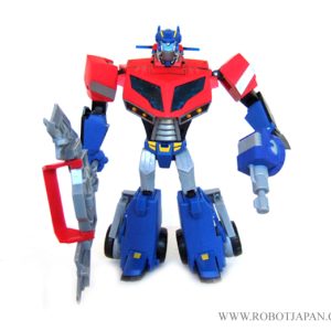 Optimus Prime Animated Voyager Class