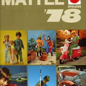 Mattel Catalog from Germany featuring Shogun Warriors 1978