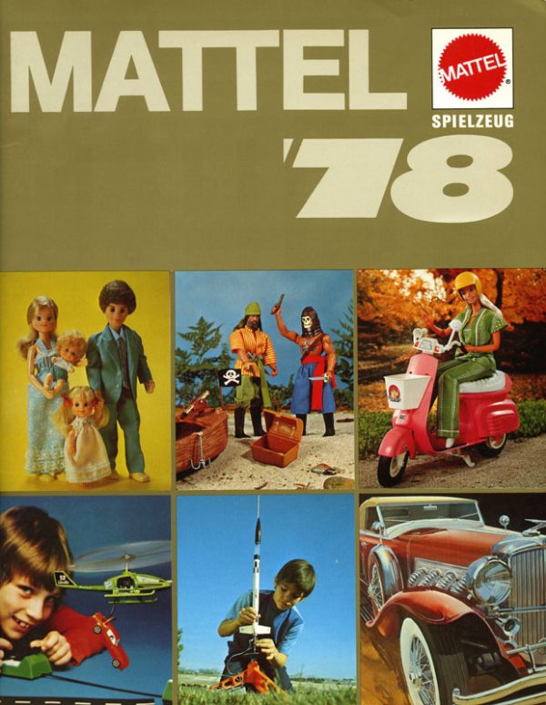 Mattel Catalog from Germany featuring Shogun Warriors 1978