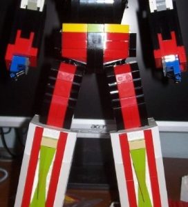 Daimos Custom Made of Lego