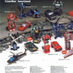 GoBots and Rock Lords Catalog 1986