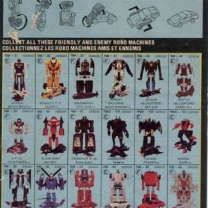 Machine Robo Card - French