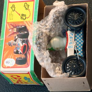 Mirrorman Tin Car