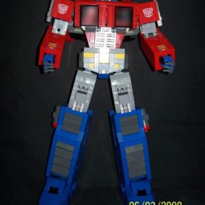 Optimus Prime Custom Made of Lego