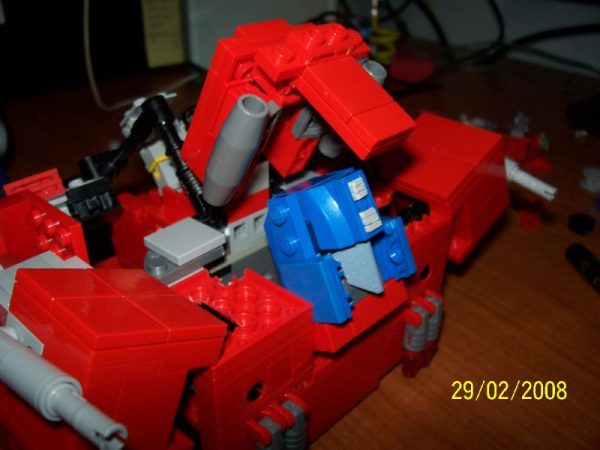 Optimus Prime Custom Made of Lego - Image 8