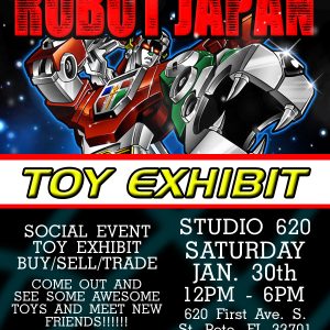 Robot Japan Art and Social Event, January 25th 2016!