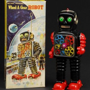 Wheel-A-Gear Robot by Taiyo