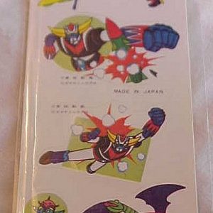 Robot Stickers- Grandizer and Tetsujin