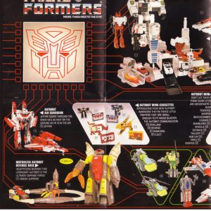 Transformers Catalog 1986