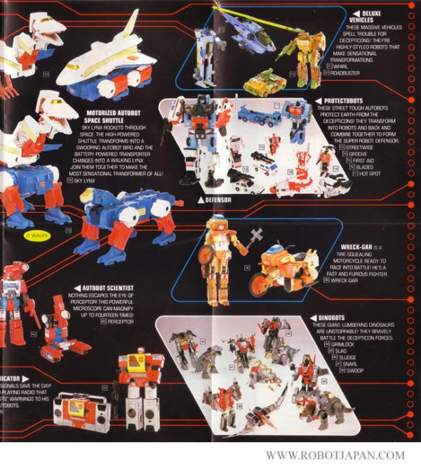 Transformers Catalog 1986 - Image 3