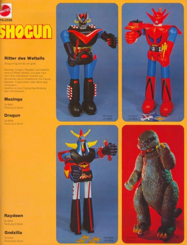 Mattel Catalog from Germany featuring Shogun Warriors 1978 - Image 5