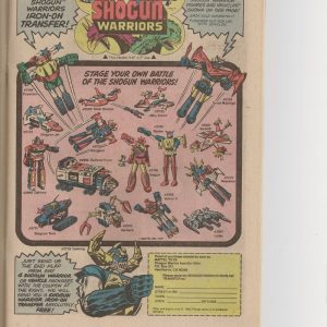 Shogun Warriors Comic Book Ad
